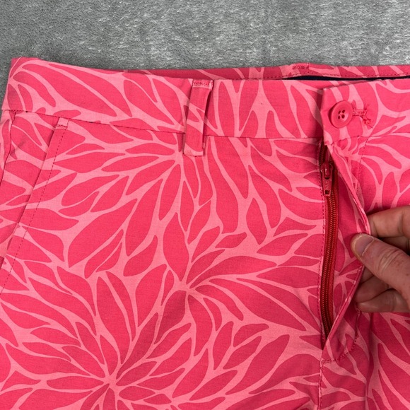 Vineyard Vines Performance Breaker Shorts Mens 32 Pink Bloom Geometric AOP Golf‎ - Picture 4 of 10